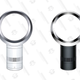Refurb Dyson AM06 Table Fan, Black/White | $160 | Woot